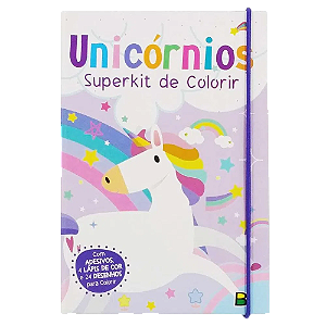 Superkit de colorir: unicornios