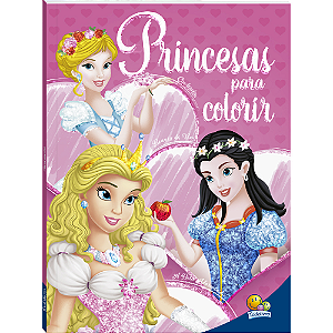 Livro 365 Desenhos Para Colorir - Disney Princesas - Culturama - Real  Brinquedos