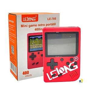 MINI GAME RETRO PORTATIL 400 EM 1 LE-785