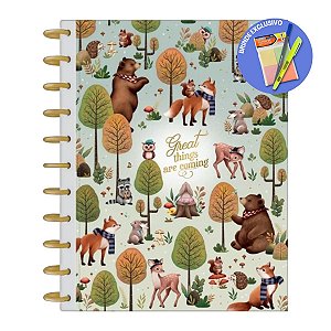 Caderno Universitário Tilidisco 10 Matérias Loveland 160 Folhas - Tilibra