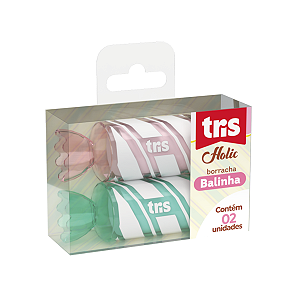 Borracha Holic Balinha C/2 Unidades - Tris