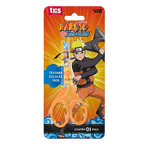 Tesoura Escolar Naruto Shippuden - Tris