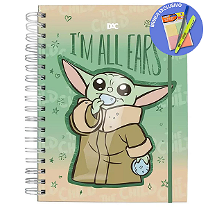 Caderno Smart Colegial 80 Folhas Star Wars - Dac