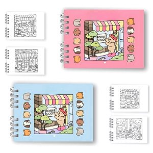 Caderno Para Colorir Bobbie Goods 50 páginas