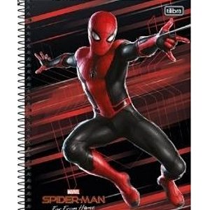 Caderno Universitário Spider-man 80 Folhas 1 Matéria-tilibra