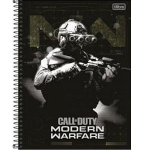 Caderno Universitário Call Of Duty 80 folhas - Tilibra