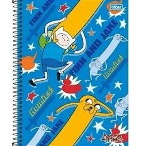 Caderno Universitário Adventure Time 96 folhas - Tilibra