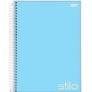 Caderno Universitário Stilo Azul 96 folhas - Jandaia