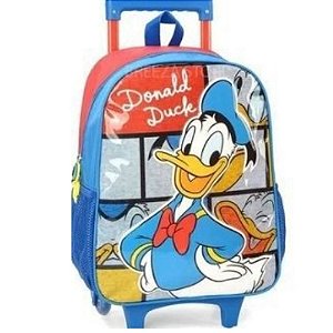 Mochila De Rodinhas Donald Duck - Azul - Luxcel 34042