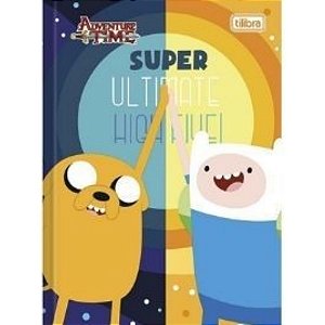 Caderno Brochurão Adventure Time 96 Folhas - Tilibra