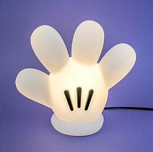 Luminária Luva Mickey