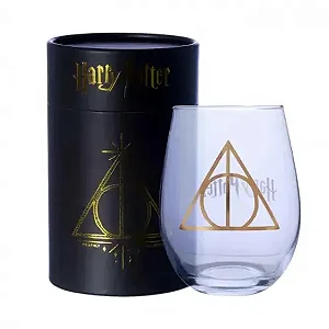 Copo Egg Glass  450ML  c/ Box Relíquias da Morte