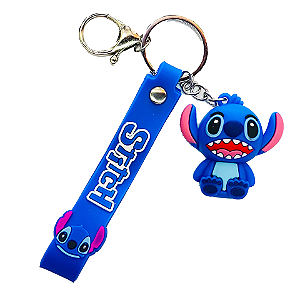Chaveiro Emborrachado Stitch - Modelo 1