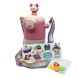 Garrafa Térmica Lucky - Rosa