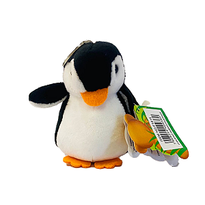 Chaveiro - Pelúcia Pinguimzinho Preto