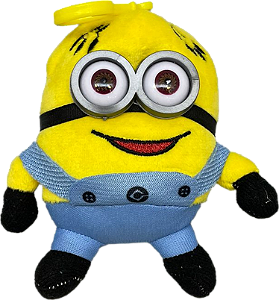 Chaveiro - Pelúcia  Minion  ( 2 olhos ) Premium