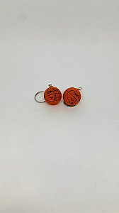 Chaveiro Bola de Basquete Laranja