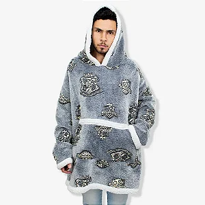 Cobertor com Mangas Hoodie Luminous Harry Potter - JUVENIL
