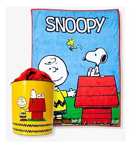 Kit Balde + Manta Snoopy