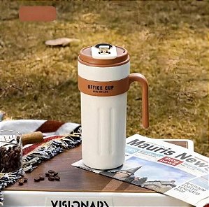 Garrafa Térmica Office Cup Com Alça 650Ml