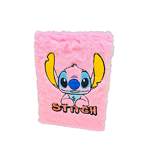Caderno Fofinho Com Linhas - Stitch