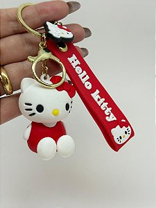 Chaveiro Hello Kitty - Vermelha