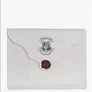 Caderno Com imã Carta Hogwarts