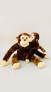 Pelúcia Macaco com Filhote