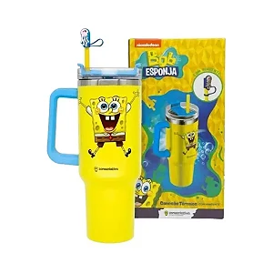 Canecão Tumbler C/ Pingente 1,15 Lt Bob Esponja