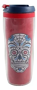 Copo Viagem 300ml  - Caveira Mexicana