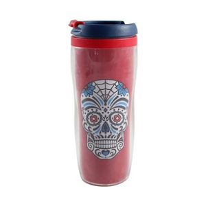 Copo Viagem 300ml - Caveira Mexicana