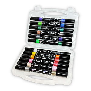 Estojo canetinhas glitter para Bobbie Goods
