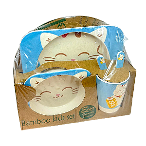 Breakfast Set Infantil - Gatinho