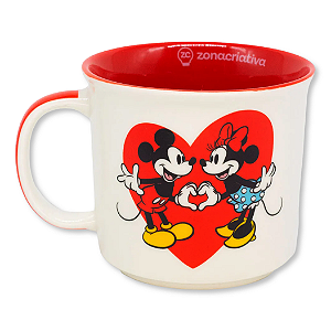 Caneca Tom - Mickey e Minnie