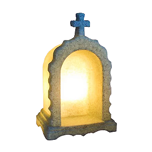 Luminária - Oratorio iluminado - Granito