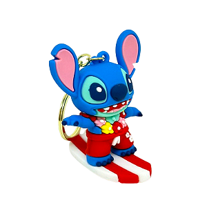 Chaveiro Stitch - Prancha surf