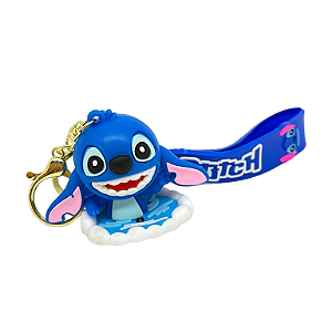 Chaveiro Stitch - Nadando
