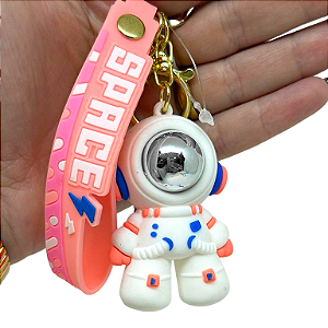 Chaveiro Astronauta - Rosa x azul