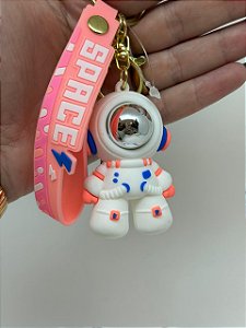 Chaveiro Astronauta - Rosa x azul