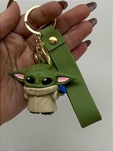 Chaveiro Yoda - Borboleta