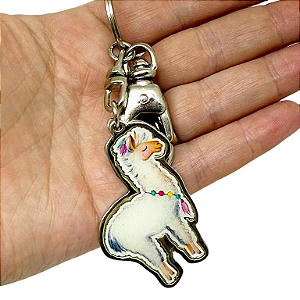 Chaveiro Metal - Lhama