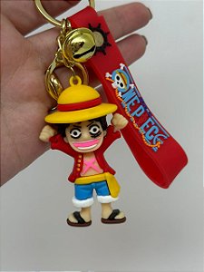 Chaveiro Luffy com Chapéu