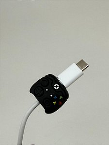 Protetor de Cabo Usb e Carregador - Controle Playstation Preto