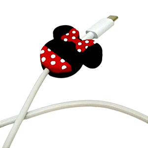 Protetor de Cabo Usb e Carregador - Minnie