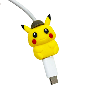 Protetor de Cabo Usb e Carregador - Pikachu Boné