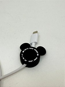 Protetor de Cabo Usb e Carregador - Mickey