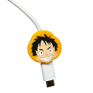 Protetor de Cabo Usb e Carregador - Luffy