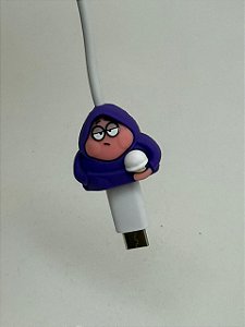 Protetor de Cabo Usb e Carregador - Bob Esponja - Patrick