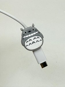 Protetor de Cabo Usb e Carregador - Totoro