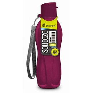 Squeeze Matte 600 Ml - Bordo